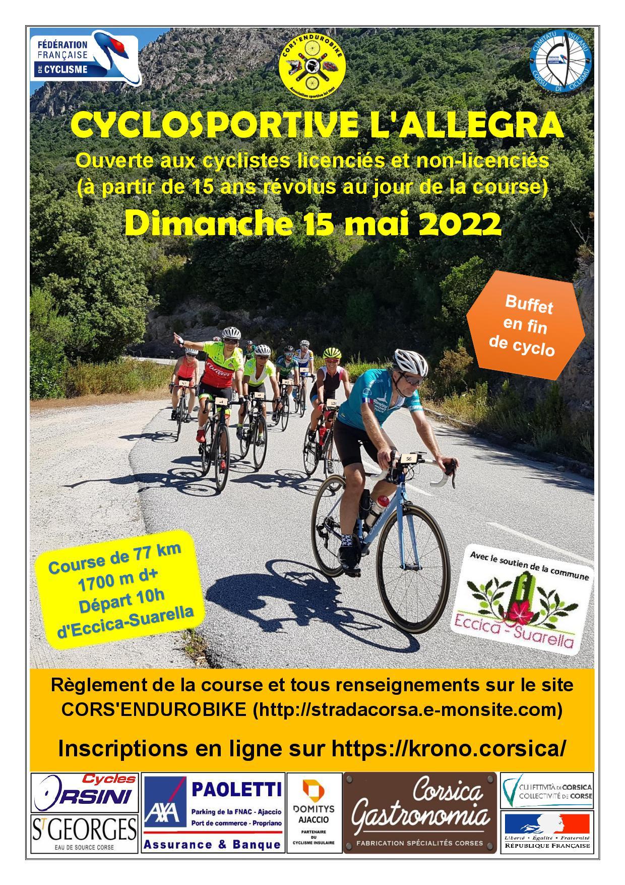 Affiche cyclo l allegra 2022 d