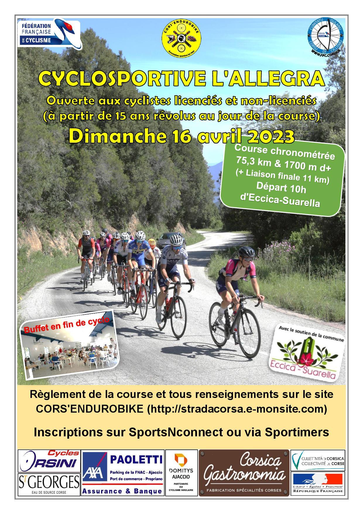 Affiche cyclo l allegra 2023 16 04